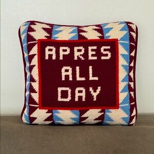 Furbish Apres All Day Decorative Pillow